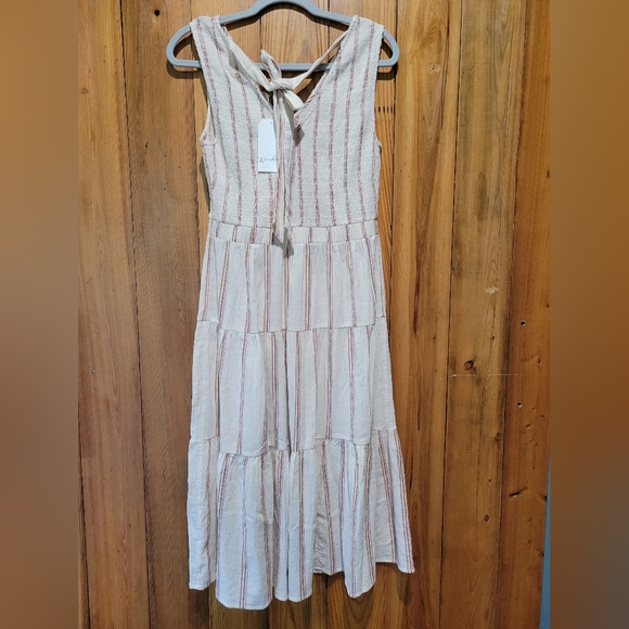 Wonderly Striped Sleeveless Maxi Dress - Picture 2 of 11